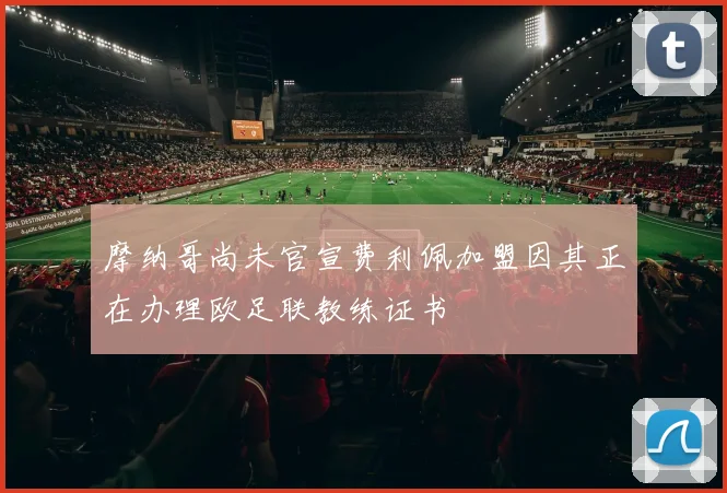 摩纳哥尚未官宣费利佩加盟因其正在办理欧足联教练证书